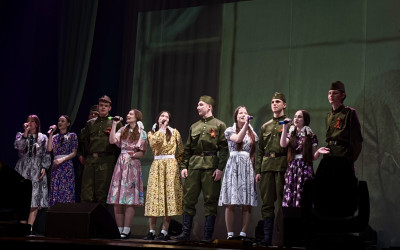 "ПОБЕДНЫЙ МАЙ" Праздничный концерт, посвященный Великой Победе.