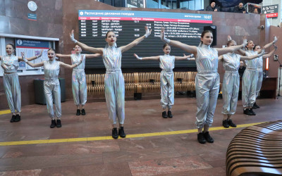 Торжественная встреча легендарного тепловоза 3ТЭ28-100 "Амурка"