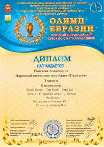 Народный коллектив шоу-балет &laquo;Парадайз&raquo;