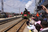 Курсирование ретропоезда "Победа" и торжественные мероприятия в честь 80-летия Победы в Великой Отечественной войне
