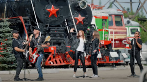 Поют железнодорожники России!